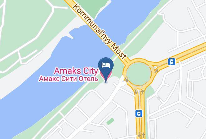 Krasnoyarsk - Amaks City Hotel Maps