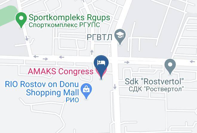 Amaks Congress Hotel Map