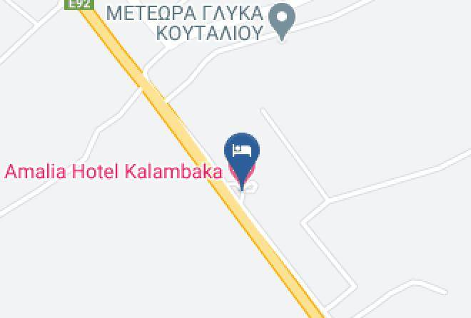 Trikala - Amalia Hotel Kalambaka Maps