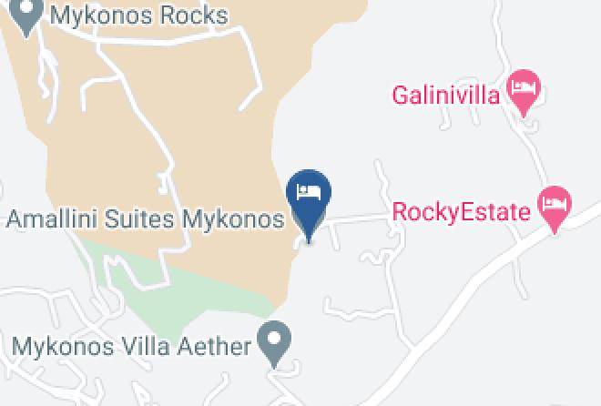 Amallini Suites Mykonos Map