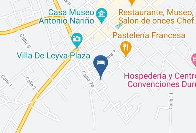 Villa De Leyva - Amalu Hospedaje Maps