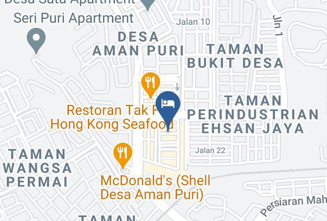Gombak - Aman Puri Hotel Maps