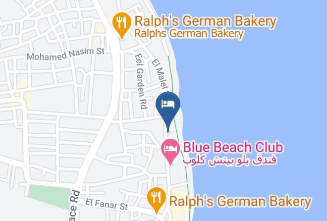 Dahab - Amanda Hotel Dahab Maps