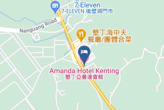 Pingtungnty - Amanda Hotel Kenting Maps