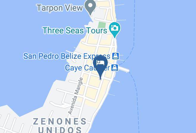 Belize - Amanda's Place Maps