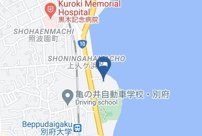 Beppu City - Amane Resort Gahama Maps