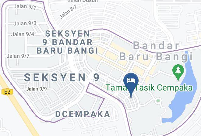 Hulu Langat - Amani Hotel Maps