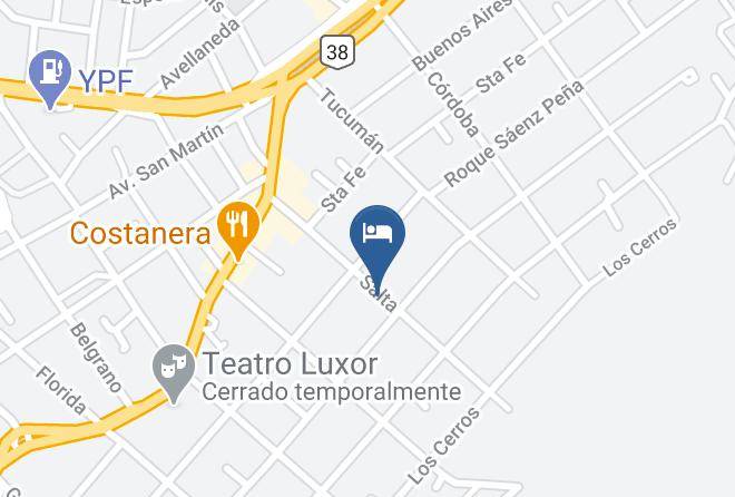 Santa Maria Department - Amanitas Hotel Maps