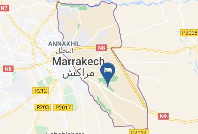 Marrakesh - Amanjena Maps