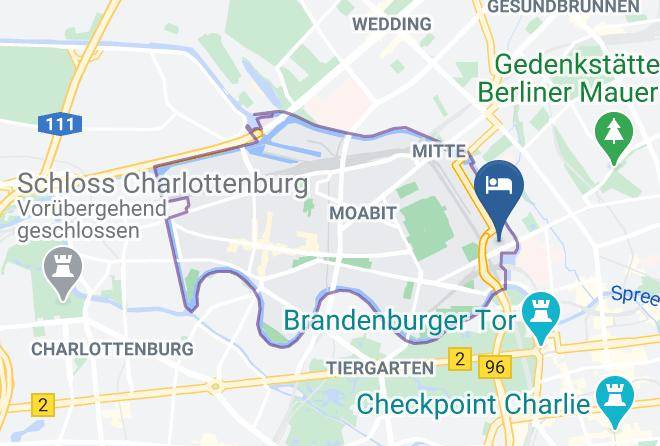 Stadt Berlin - Hotel Amano Grand Central Maps