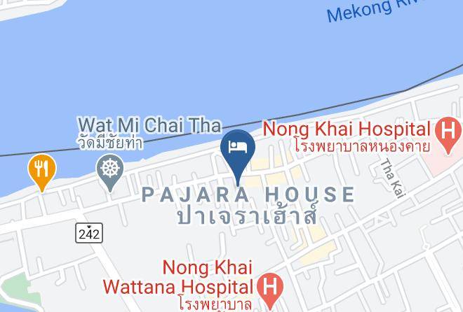 Amphoe Mueang Nong Khai - Amanta Hotel Nongkhai Maps