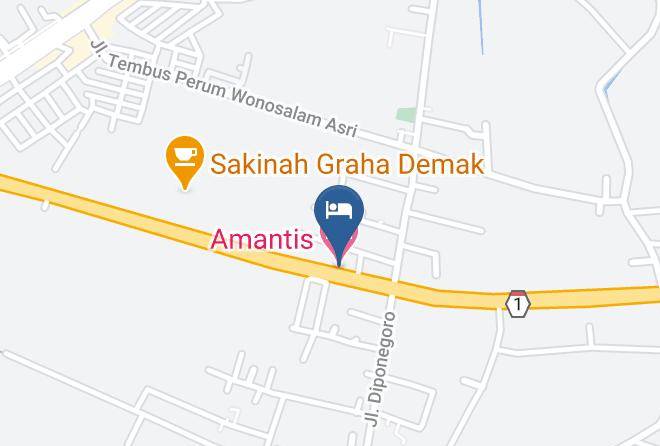 Demak Regency - Amantis Hotel Maps