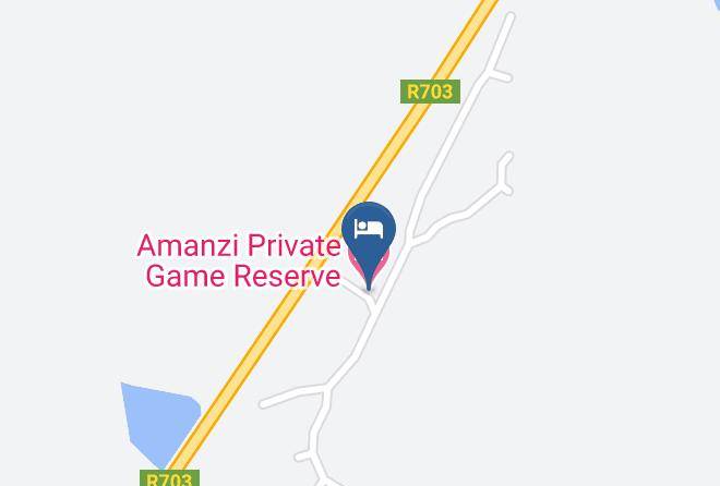 Lejweleputswa - Amanzi Private Game Reserve Maps