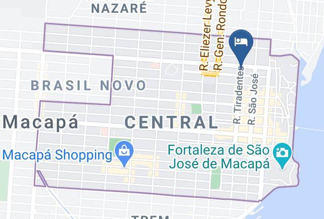 Macapa - Amapa Hotel Maps