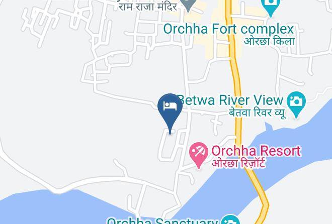 Orchha - Amar Mahal Maps