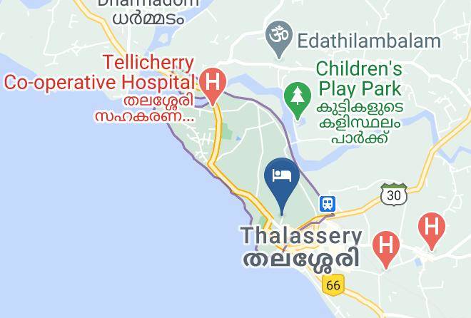 Thalassery - Amar Palace Maps