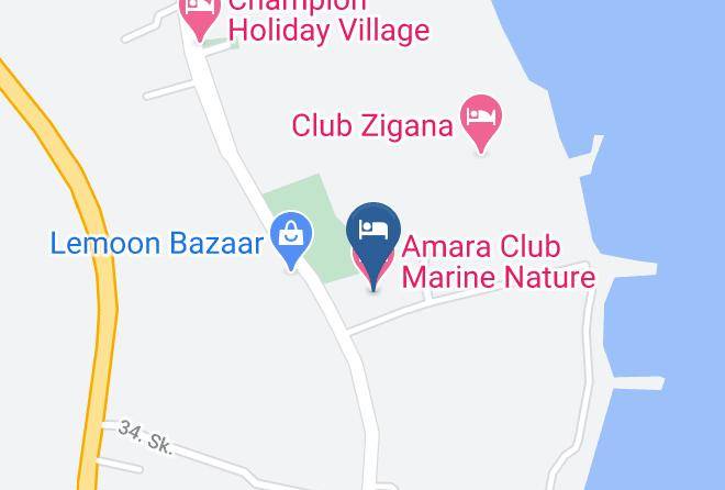 Konyaalti - Amara Club Marine Nature Maps
