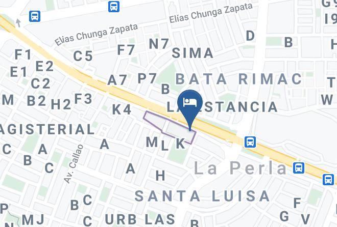 La Perla - Amara Hotel Maps