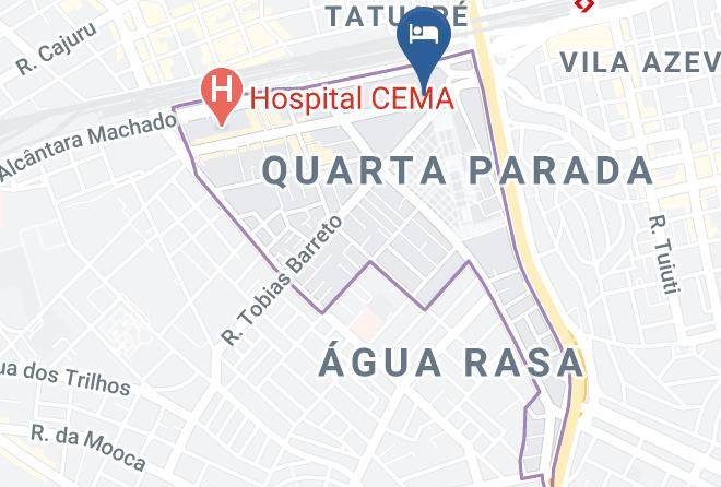 Sao Paulo Belem - Amaralina Motel Tatuape Maps