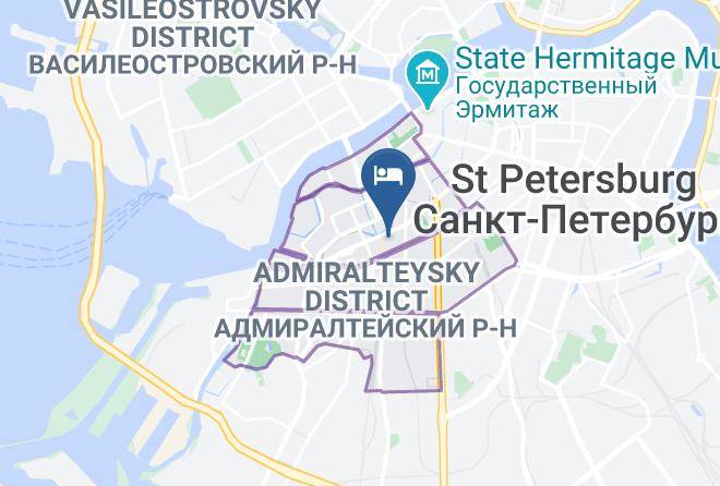 Saint Petersburg - Amarant Hotel Maps