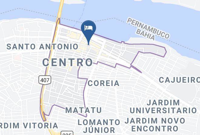 Juazeiro - Amarante Hotel Maps