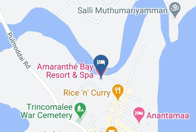 Amaranthe Bay Resort & Spa Map