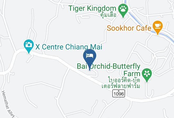 Amphoe Mae Rim - Amaravati Ashram Maps
