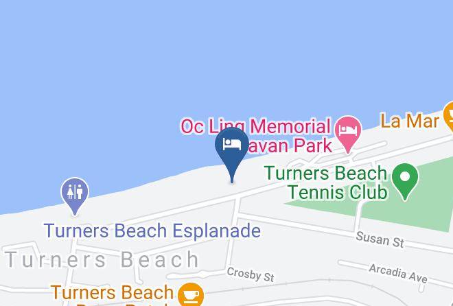 Amare Beachside Luxury Map
