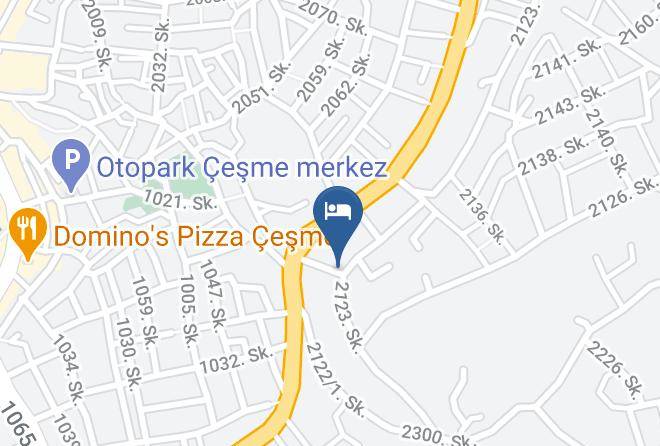 Cesme - Amare Cesme Otel Maps