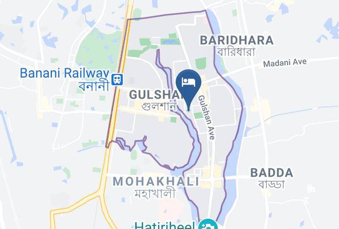 Amari Dhaka Map