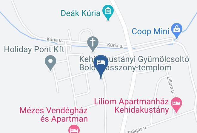 Kehidakustany - Amarillis Vendeghaz Maps