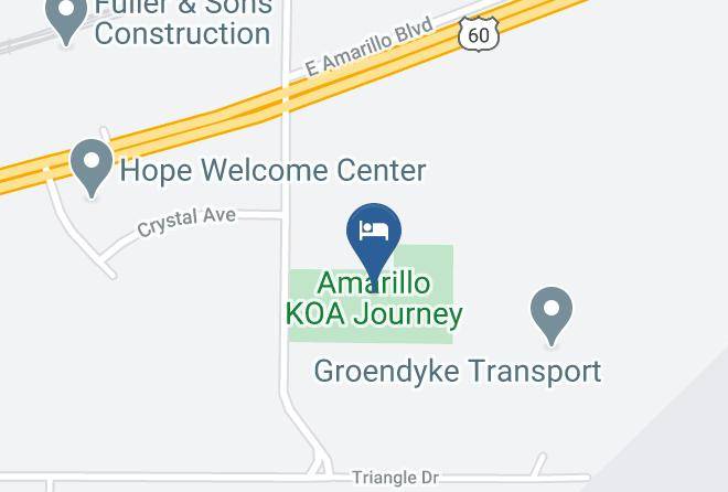 Potter - Amarillo Koa Journey Maps