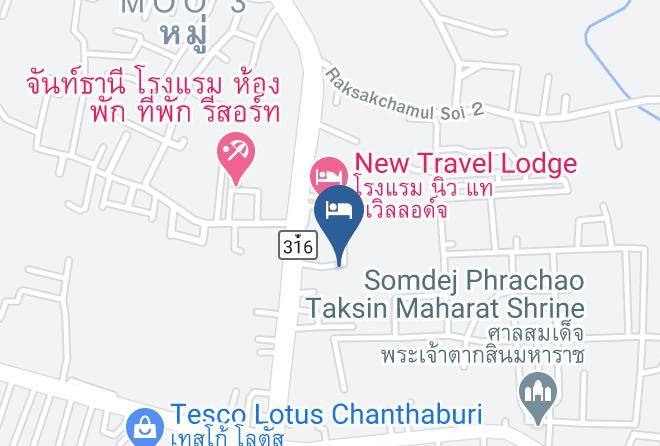 Amphoe Mueang Chanthaburi - Amarin Palace Hotel Maps