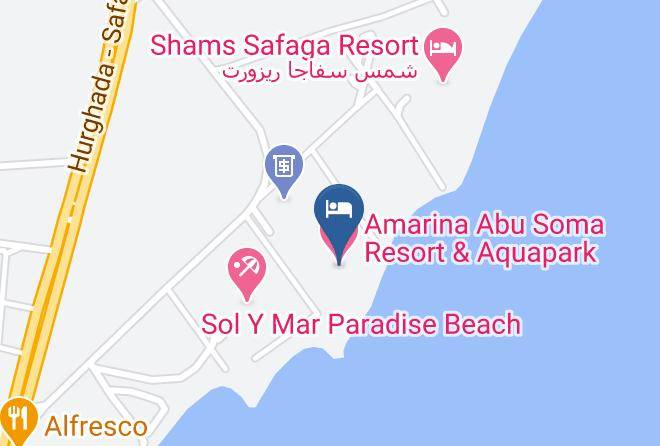 Safaga - Amarina Abu Soma Resort & Aquapark Maps