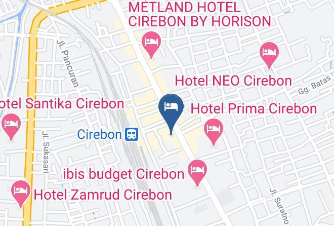 Cirebon Regency - Amaris Hotel Cirebon Maps