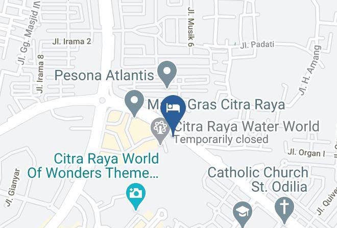 Tangerang Regency - Amaris Hotel Citra Raya Tangerang Maps