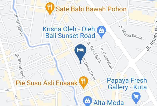 Badung Regency - Amaris Hotel Dewi Sri Bali Maps
