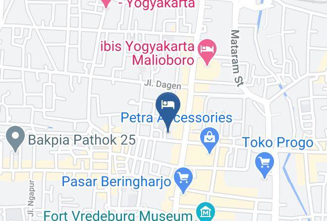 Kota Yogyakarta - Amaris Hotel Malioboro Jogja Maps