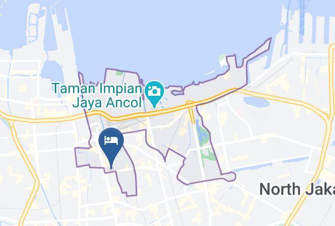 West Jakarta - Amaris Hotel Mangga Besar Maps