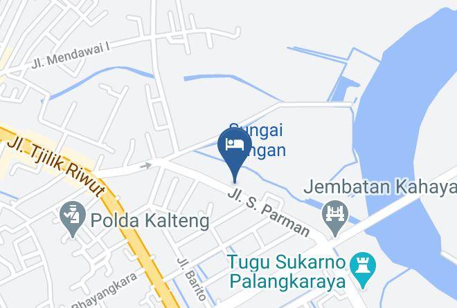 Kota Palangka Raya - Amaris Hotel Palangkaraya Maps