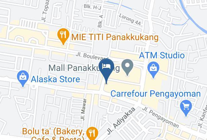 Makassar - Amaris Hotel Panakkukang Maps
