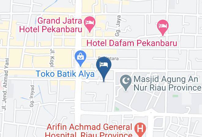 Pekanbaru - Amaris Hotel Pekanbaru Maps