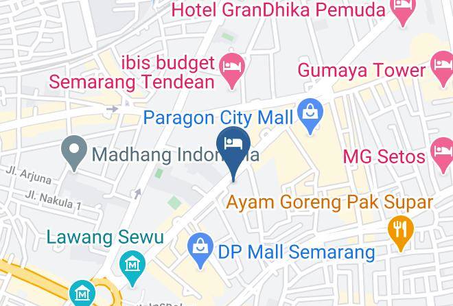 Kota Semarang - Amaris Hotel Pemuda Semarang Maps