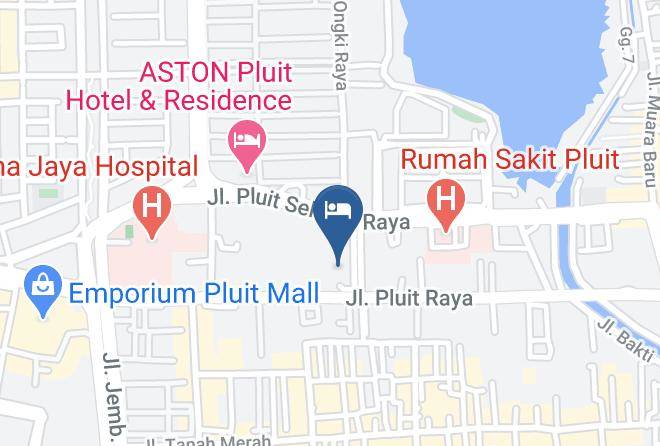 North Jakarta - Amaris Hotel Pluit Jakarta Maps