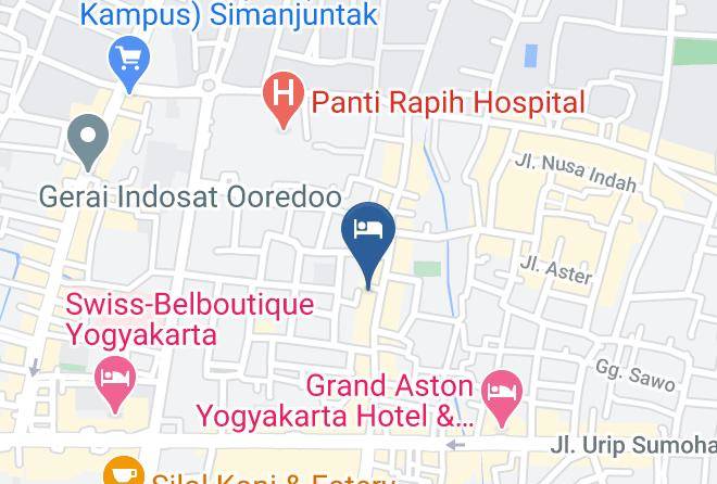 Kota Yogyakarta - Hotel Carani Yogyakarta Maps