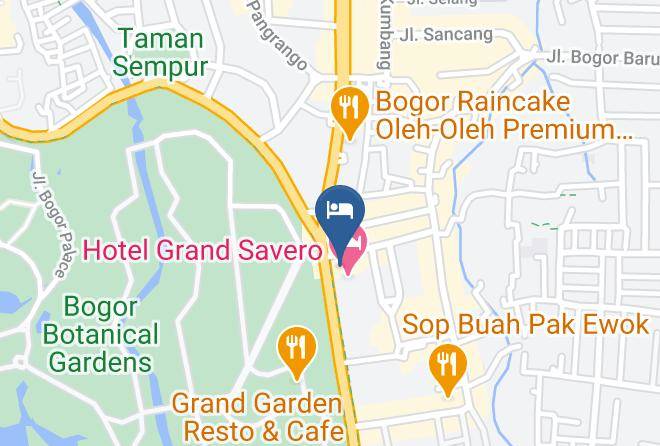 Kota Bogor - Amaris Pajajaran Hotel Maps