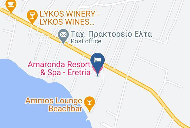 Euboea - Amaronda Resort & Spa Eretria Maps