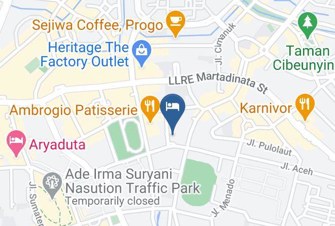 Bandung - Amaroossa Hotel Maps