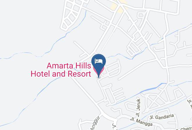 Kota Batu - Amarta Hills Hotel And Resort Maps