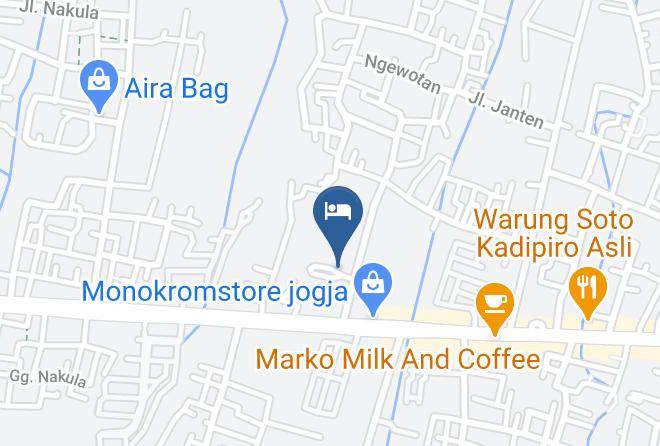 Bantul Regency - Amarta Hotel Maps